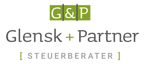 Logo: G&P Glensk + Partner Steuerberater, zur Startseite